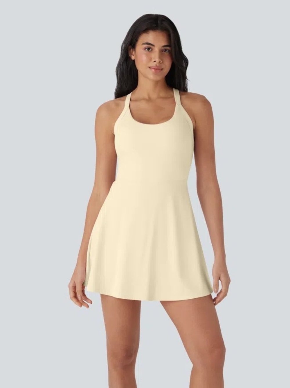 NEE HALARA SoftlyZero Airy Backless InstantCool Active Easy Peasy Dress